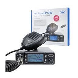 Statie Radio Cb Pni Escort Hp 9700 12/24V, Usb, Anc, Asq, Mufa De Bricheta Inclusa Pni Pni-Hp9700usb 13156