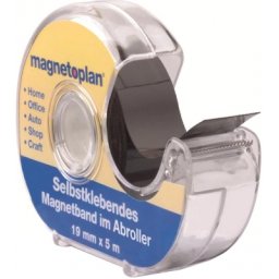 Banda magnetica in dispenser, 5 m x 19 mm, MAGNETOPLAN