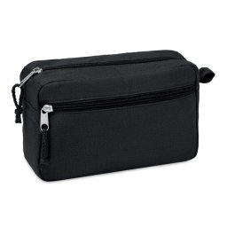 Geanta cosmetice, 21MAR2484, 21x8x13 cm, Everestus, Canepa, Negru