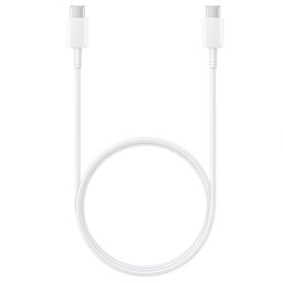 Cablu de date Samsung, USB Type C, 3A, 1m, White