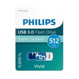 Memorie USB FM51FD001B/00 USB 3.0 512GB Vivid Edition Spring Blue