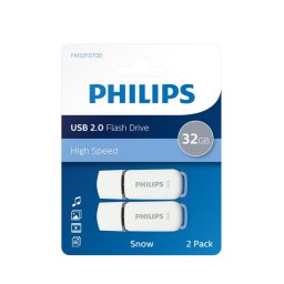 Memorie USB FM32FD70D/00 USB 2.0 2-Pack 32GB Snow Edition Shadow Grey