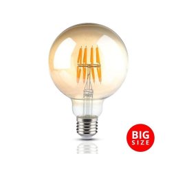 Bec LED FILAMENT G95 E27/8W/230V 2200K