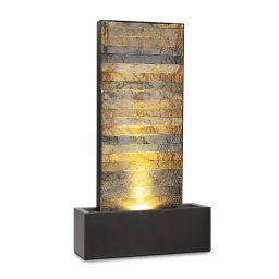 Blumfeldt Raincastle, fântănă de grădină, 12 LED-uri, pompă 8 W, IPX8, Loopflow Concept (GDMB5-Raincastle)