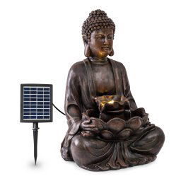 Blumfeldt Dharma, fântână solară, LED, 48 x 72 x 41 cm (L x Î x l), poliresină (LEU13-Dharma-BR)