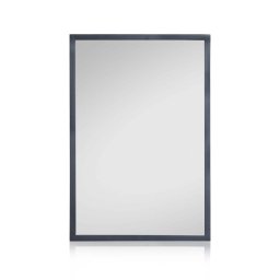 Casa Chic Arsenal, oglindă de perete, lemn adevărat, dreptunghiulară 90 x 60 cm (CL-MIR-90X60-BLK)
