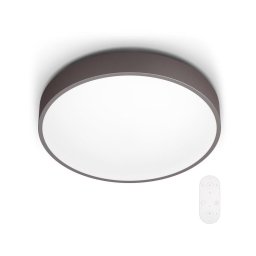 Philips 60262/43/P5 - Plafonieră LED reglabilă maro LED/28W/230V + telecomandă