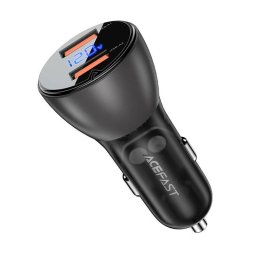 B7 45W 2x USB with display Negru