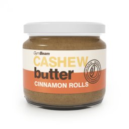 GymBeam Unt de caju - Cinnamon rolls 340 g