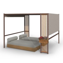 Blumfeldt Valence, foișor, 3 x 3 m, UV50+, hidrofug, iluminare solară LED, panou solar (GDW8-Valence-VT/S)