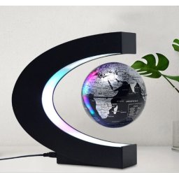 Glob Pamantesc Levitatie Magnetic cu leduri + Bonus 1: Cravata Grazie Filipetti + Bonus 2: Perpetuum Mobile