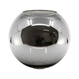 Abajur de rezervă din sticlă E27 d. 20 cm crom