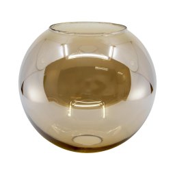 Abajur de rezervă din sticlă E27 d. 20 cm bej