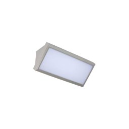 LED Aplica exterior 12W 230V 4000K IP65 gri