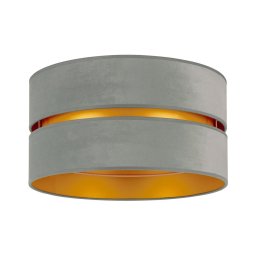 Plafonieră Duolla DUO 1xE27/15W/230V d. 40 cm verde deschis/auriu