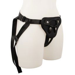 Vegan Fetish Comfortable Adjustable Strap-On Black