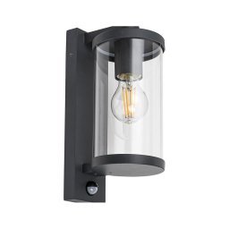 Rabalux - Aplică de exterior cu senzor 1xE27/60W/230V IP44