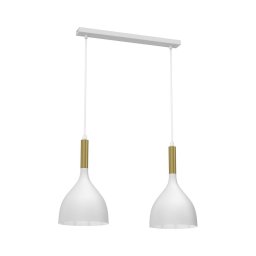 Lustră pe cablu NOAK WOOD 2xE27/60W/230V