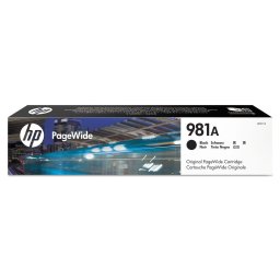 CARTUS BLACK NR.981A J3M71A ORIGINAL HP PAGEWIDE ENTERPRISE 556DN