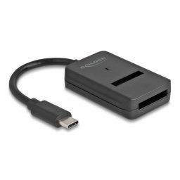 Convertor USB 3.2 Gen2 type C la M.2 NVMe PCIe/SATA SSD, Delock 64198