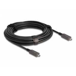 Cablu activ optic USB 3.2 Gen2 Type C 4K144Hz/60W T-T 10m, Delock 84150