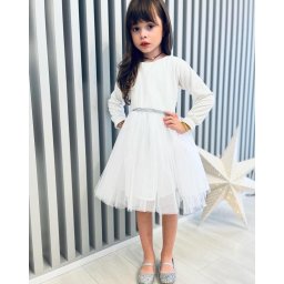 Rochie Alba ca Zapada