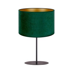 Lampă de masă Duolla ROLLER 1xE14/15W/230V d. 20 cm dark verde/auriu