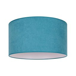 Plafonieră Duolla BRISTOL 1xE27/15W/230V d. 45 cm turcoaz/alb