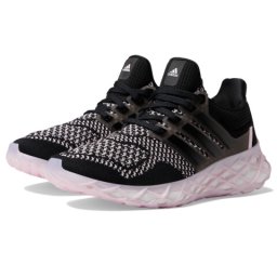 adidas Kids Ultraboost Alphaskin Web (Big Kid) BlackBlackClear Pink
