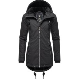 Ragwear Geacă de iarnă 'Zuzka' negru