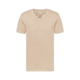 JACK & JONES Tricou 'Split' nisipiu
