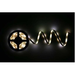 Banda LED SMD2835 lumina naturala 4000K 12V 30LED/m 3m cu driver 6W LEDSTND-2835-12308S202/3-WL