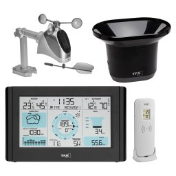 Statie meteo wireless cu senzor vant si pluviometru TFA WEATHER PRO S35.1161