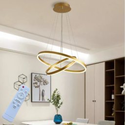 Lustra LED Suspendata Ajustabila 85W – 5660lm, Telecomanda IR, 3 Temperaturi