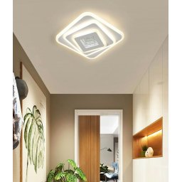 Plafoniera LED Naiad 56W, 240x240x55mm, 3850lm, 3000k/4000k/6500k