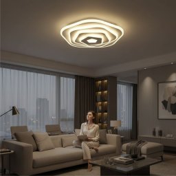 Plafoniera LED Surtur 57W, 240x240x60mm, 4200lm, 3000k/4000k/6500k