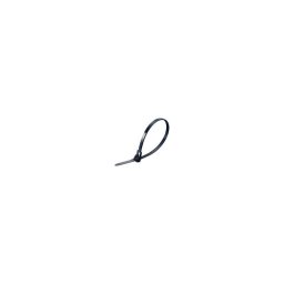 Coliere plastic rezistente uv Negre (200 x 2.5 mm)