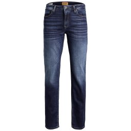 JACK & JONES Jeans 'JJIClark JJOriginal' albastru închis