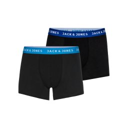 JACK & JONES Boxeri 'Rich' albastru regal / negru / alb