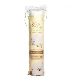 Dischete demachiante Spa Cotton, Organic Cotton, 100 buc set
