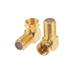 Adaptor F mama la F tata 90 grade gold
