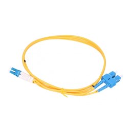 Patchcord SC/UPC-LC/UPC 3mm Duplex 0,5m