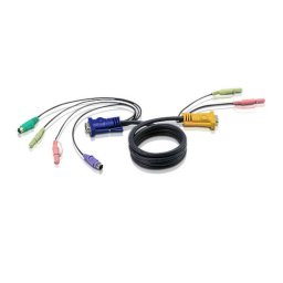 I/O ACC CABLE USB KVM 1.8M/3 IN 1 SPDH 2L-5302P ATEN