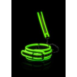 Ouch! Glow in the Dark Collar and Leash