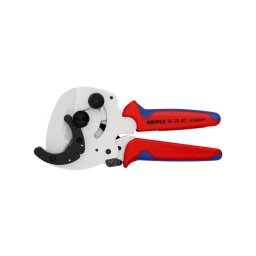Taietor KNIPEX cu clichet pentru tevi plastic si compozit O26-40 mm, fabricat in Germania 90 25 40