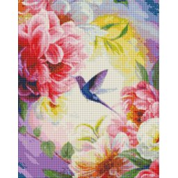 Set goblen cu diamante, cu sasiu, Delicatete, 40x50 cm