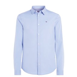 Tommy Jeans Cămașă albastru deschis / sângeriu / alb