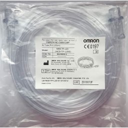 Furtun aer din PVC pentru nebulizatoare OMRON CompAir - C28P si C900, compatibil cu C28E - Lungime 2 m