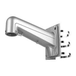 Suport stâlp pentru camere Speed Dome, aliaj aluminiu, max. 10 kg, Hikvision DS-1602ZJ-Pole-P