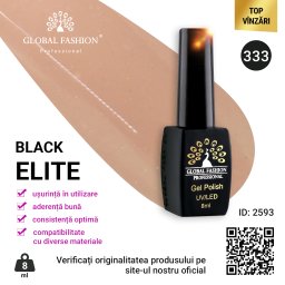 Oja semipermanenta Black Elite, Global Fashion 8 ml, 333